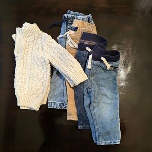 12-18mo Gap Sweater + Denim